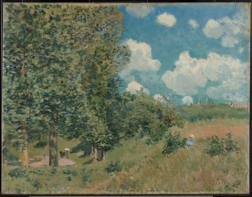 The Road from Versailles to Saint-Germaintitle QS:P1476,en:"The Road from Versailles to Saint-Germain"label QS:Len,"The Road from Versailles to Saint-Germain" — Alfred Sisley