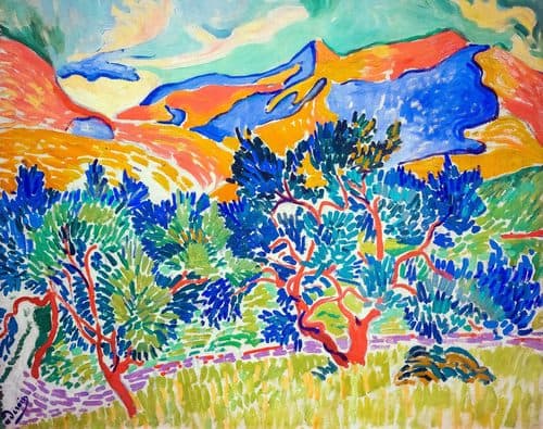 Montagnes à Collioure, par André Derain — André Derain