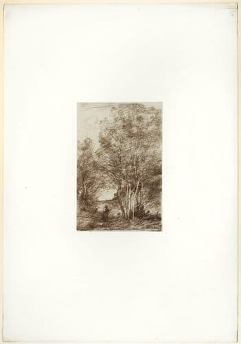 Corot - The Philosophers’ Retreat, 1871, 1940.946.6 — Camille Corot