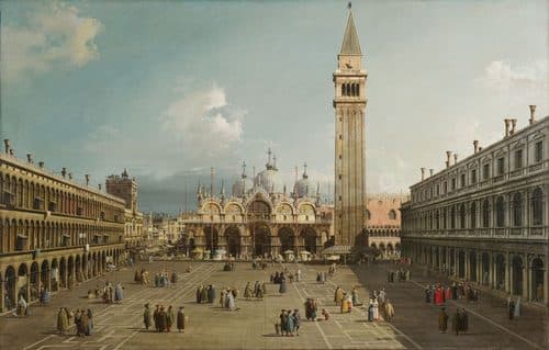 Piazza San Marco, Venice title QS:P1476,en:"Piazza San Marco, Venice "label QS:Len,"Piazza San Marco, Venice "label QS:Lit,"Piazza San Marco, Venezia"label QS:Lvec,"Venexia Piaxa San Marco"label QS:Lfr,"Place Saint-Marc, Venise"label QS:Lde,"Piazza San Marco, Venedig"label QS:Lnl,"Piazza San Marco, Venetië" — Canaletto