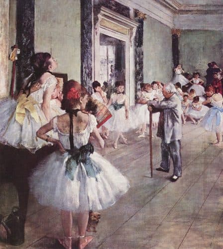 Die Tanzklasse — Edgar Degas