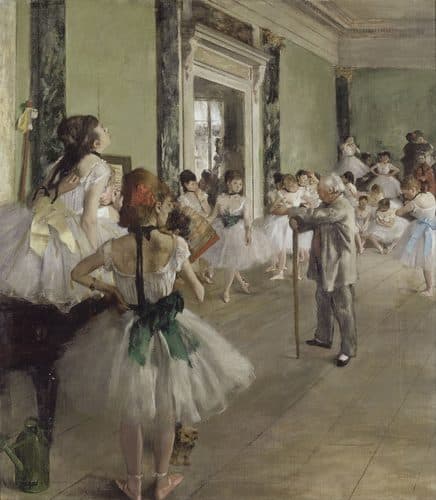 La Classe de danse — Edgar Degas