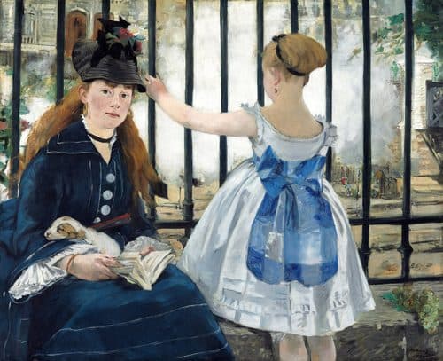 The Railway. — Édouard Manet