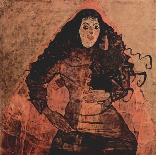 Portrait of Trude Engel — Egon Schiele