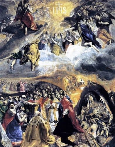 The Adoration of the Name of Jesuslabel QS:Les,"Adoración del nombre de Jesús"label QS:Lde,"Allegorie auf den Sieg bei Lepanto"label QS:Len,"The Adoration of the Name of Jesus" — El Greco
