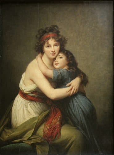 Elisabeth Louise Vigée-Lebrun, Madame Vigée-Lebrun et sa fille — Élisabeth Vigée Le Brun