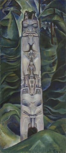 Totem and Forest — Emily Carr