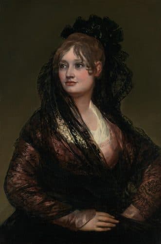 Portrait of Doña Isabel Cobos de Porcel — Francisco Goya