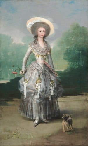 The Marquesa de Pontejos — Francisco Goya