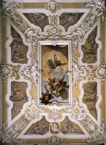 Tiepolo - Ceiling decoration, 1724-29, 20udine — Giovanni Battista Tiepolo