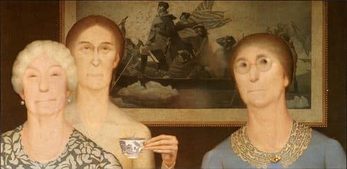 Daughters of Revolution — Grant Wood