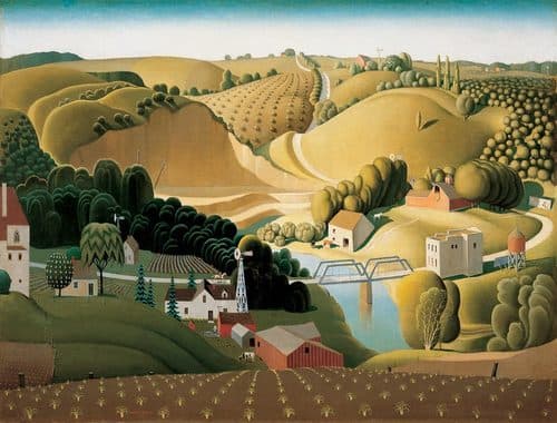 Stone City, Iowa — Grant Wood