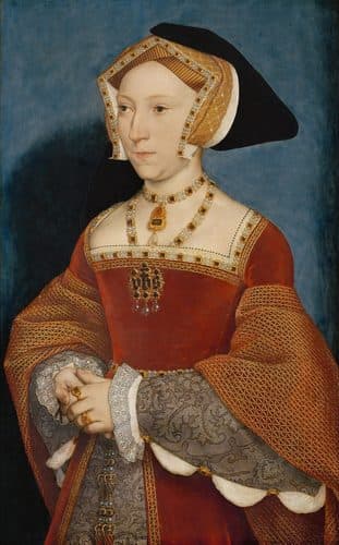 German:  Jane Seymour Jane Seymourtitle QS:P1476,de:"Jane Seymour "label QS:Lde,"Jane Seymour "label QS:Lbn,"জেন সিমোর"label QS:Lfr,"portrait de Jane Seymour"label QS:Luk,"Портрет Джейн Сеймур, королеви Англії"label QS:Lnl,"Portret van Jane Seymour"label QS:Lru,"Портрет Джейн Сеймур, королевы Англии"label QS:Lhe,"דיוקן ג'יין סימור"label QS:Len,"Jane Seymour"label QS:Lcs,"portrét Jany Seymourové" — Hans Holbein the Younger