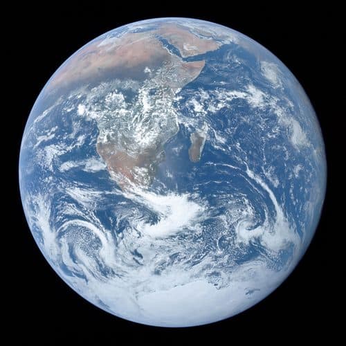 The Blue Marble — Henri Rousseau