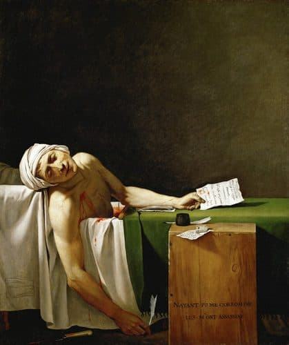 Jacques-Louis David - La Mort de Marat — Jacques-Louis David