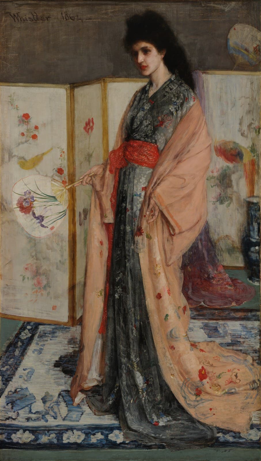 French:  La Princesse du pays de la porcelaineThe Princess from the Land of Porcelaintitle QS:P1476,fr:"La Princesse du pays de la porcelaine"label QS:Lfr,"La Princesse du pays de la porcelaine"label QS:Len,"The Princess from the Land of Porcelain" — James McNeill Whistler