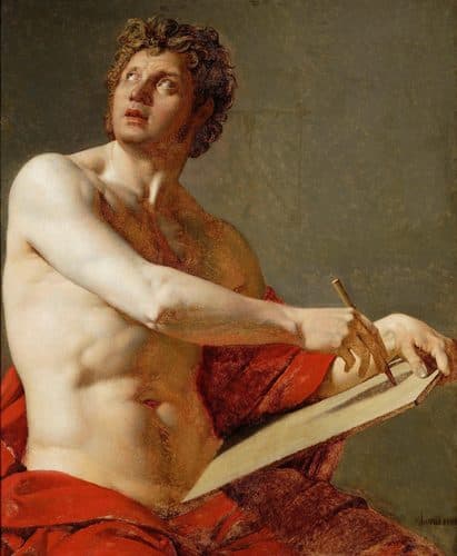 Akademickie studium nagiego mężczyzny — Jean-Auguste-Dominique Ingres