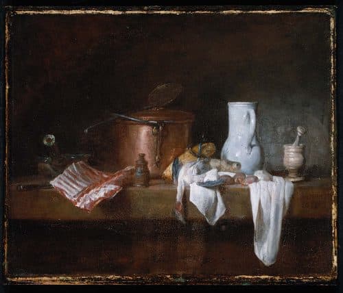 The Kitchen Table — Jean-Siméon Chardin