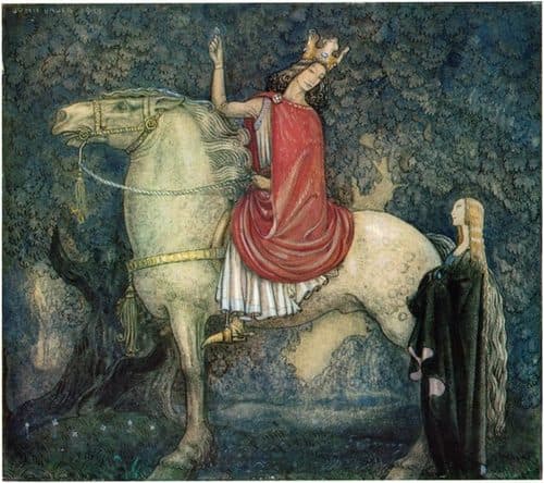 Riddaren Rider — John Bauer