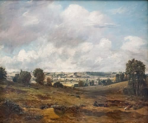 View of Dedham Vale from East Bergholt. — John Constable