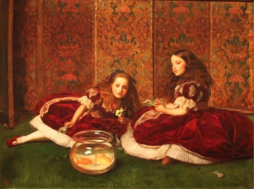 Leisure Hours — John Everett Millais