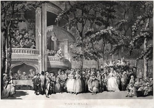 Vauxhall Gardens by Thomas Rowlandson (1756-1827). — John Singer Sargent