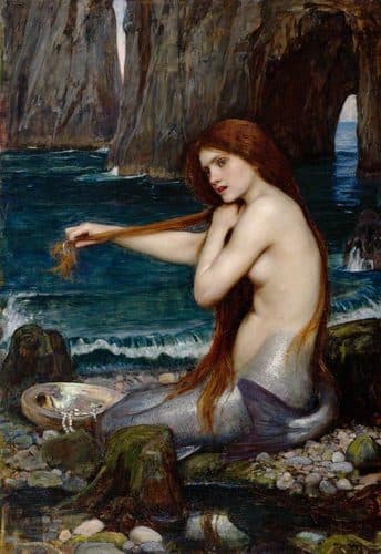 A Mermaid — John William Waterhouse