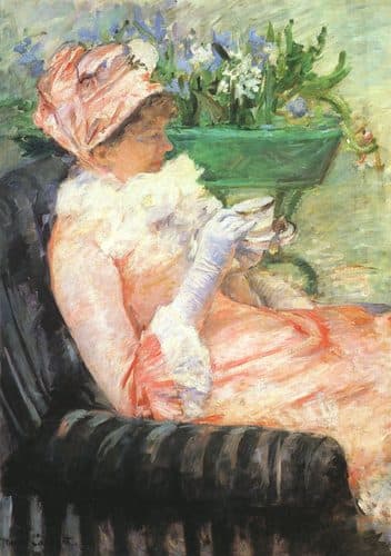 The Cup of Tea — Mary Cassatt