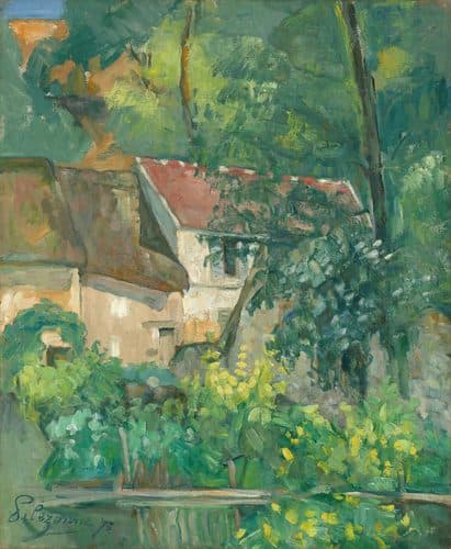 La Maison du père Lacroix, Auvers-sur-Oise — Paul Cézanne