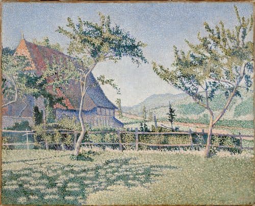 Comblat-le-Château, the Meadow (Le Pré), Opus 161 — Paul Signac