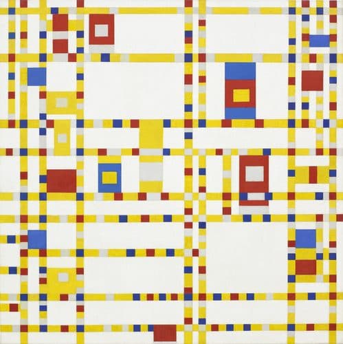 Broadway Boogie Woogie — Piet Mondrian