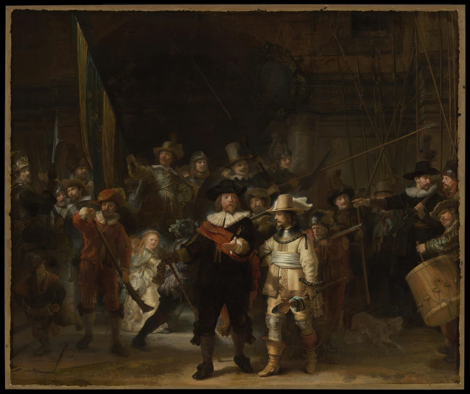 Dutch:  Officieren en andere schutters van wijk II in Amsterdam, onder leiding van kapitein Frans Banninck Cocq en luitenant Willem van Ruytenburch, bekend als ‘De Nachtwacht’ The Night Watchtitle QS:P1476,nl:"Officieren en andere schutters van wijk II in Amsterdam, onder leiding van kapitein Frans Banninck Cocq en luitenant Willem van Ruytenburch, bekend als ‘De Nachtwacht’ "label QS:Lnl,"Officieren en andere schutters van wijk II in Amsterdam, onder leiding van kapitein Frans Banninck Cocq en luitenant Willem van Ruytenburch, bekend als ‘De Nachtwacht’ "label QS:Les,"La ronda de noche"label QS:Lis,"Næturverðirnir"label QS:Len-gb,"The Night Watch"label QS:Lbg,"Нощна стража"label QS:Ltr,"Gece Devriyesi"label QS:Lzh-hk,"夜巡"label QS:Lsv,"Nattvakten"label QS:Luk,"Нічна варта"label QS:Lzh-hant,"夜巡"label QS:Lzh-cn,"夜巡"label QS:Lko,"야경"label QS:Leo,"La noktaj gardistoj"label QS:Lmk,"Ноќна стража"label QS:Lbs,"Noćna straža"label QS:Lfr,"La Ronde de nuit"label QS:Lcv,"Çĕрлехи хурал"label QS:Lvi,"Gác đêm"label QS:Laf,"Die Nagwag"label QS:Lsr,"Ноћна стража"label QS:Lpt-br,"A Ronda Noturna"label QS:Lzh-sg,"夜巡"label QS:Lnn,"Nattevakten"label QS:Lnb,"«Nattevakten»"label QS:Laz,"Gecə gözətçisi"label QS:Len,"The Night Watch"label QS:Lar,"دورية الليل"label QS:Lyue,"夜巡"label QS:Lhu,"Éjjeli őrjárat"label QS:Leu,"Gaueko erronda"label QS:Last,"La ronda de nueche"label QS:Lca,"La ronda de nit"label QS:Lde,"Die Nachtwache"label QS:Lga,"An Tráth Faire na hOíche"label QS:Lsr-ec,"Ноћна стража"label QS:Lzh,"夜巡"label QS:Lda,"Nattevagten"label QS:Lja,"夜警"label QS:Larz,"دوريه الليل"label QS:Lhe,"משמר הלילה"label QS:Lla,"Vigiliae nocturnae"label QS:Lwuu,"夜巡"label QS:Lfi,"Yövartio"label QS:Lta,"இரவுக் காவல்"label QS:Lit,"Ronda di notte"label QS:Let,"Öine vahtkond"label QS:Lbe-tarask,"Начная варта"label QS:Ltt-cyrl,"Төнге күзәтү"label QS:Lel,"Νυχτερινή περίπολος"label QS:Lsco,"The Nicht Watch"label QS:Lsk,"Nočná hliadka"label QS:Lpt,"A Ronda Nocturna"label QS:Lbe,"Начны дазор"label QS:Lfa,"نگهبان شب"label QS:Lhy,"Գիշերային պարեկ"label QS:Llt,"Nakties sargyba"label QS:Lsl,"Nočna straža"label QS:Lsh,"Noćna straža"label QS:Lid,"De Nachtwacht"label QS:Lth,"การเฝ้ายามกลางคืน"label QS:Lwar,"Magbarantay ha Gab-i"label QS:Lpl,"Kompania Fransa Banninga Cocqa i Willema van Ruytenburcha"label QS:Lru,"Ночной дозор"label QS:Lzh-tw,"夜巡"label QS:Lcy,"Yr Wylfa Nos"label QS:Lno,"Nattevakten"label QS:Ltt,"Төнге күзәтү"label QS:Lio,"Nachtwacht"label QS:Lgl,"A rolda nocturna"label QS:Lhr,"Noćna straža"label QS:Lzh-hans,"夜巡"label QS:Lcs,"Noční hlídka" — Rembrandt