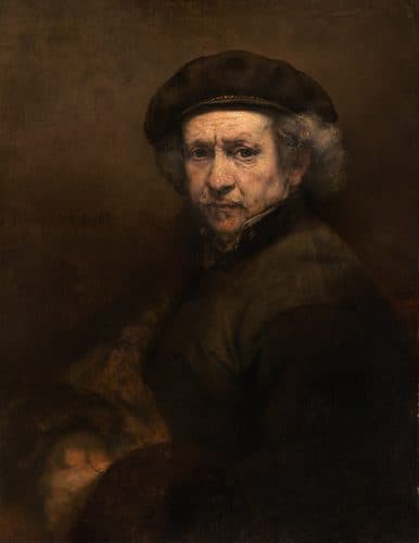 Self-portrait — Rembrandt