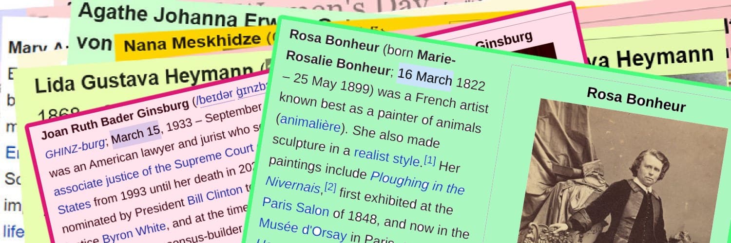 Mar16 Woman of the Day — Rosa Bonheur