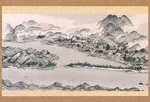 Amanohasidatezu — Sesshū Tōyō