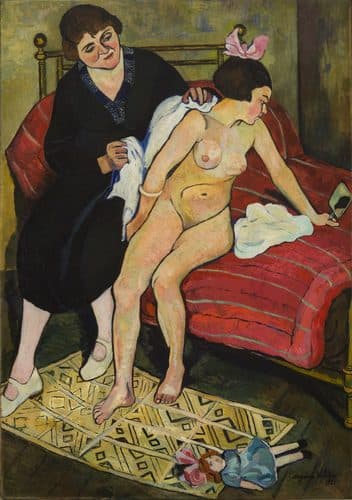 The Abandoned Doll label QS:Lfr,"La Poupée abandonnée"label QS:Len,"The Abandoned Doll" — Suzanne Valadon