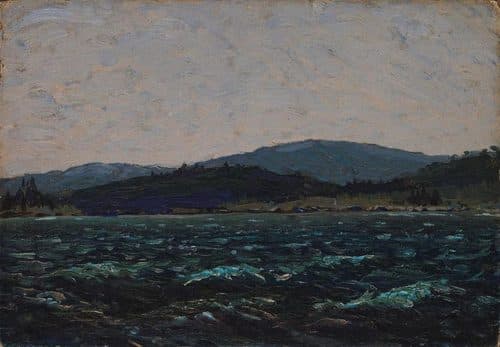 Sketch for Lake in Algonquin Park — Tom Thomson