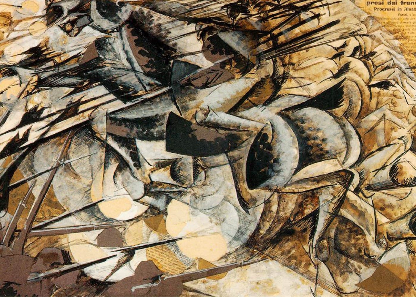 Charge of the Lancers — Umberto Boccioni