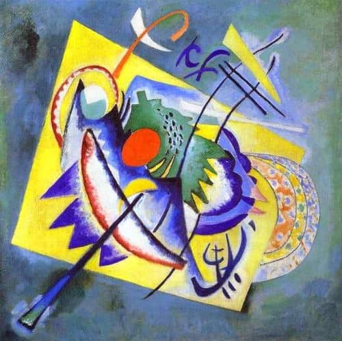 Red Oval — Wassily Kandinsky