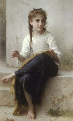 Шитьё — William-Adolphe Bouguereau