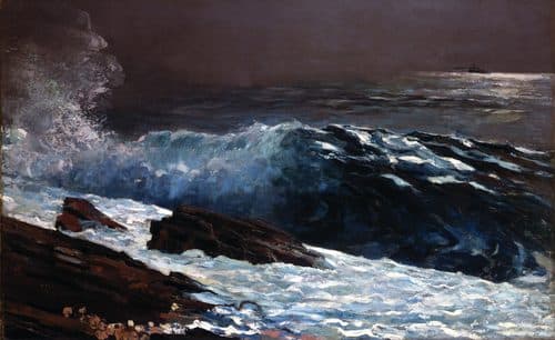 Sunlight on the Coast — Winslow Homer